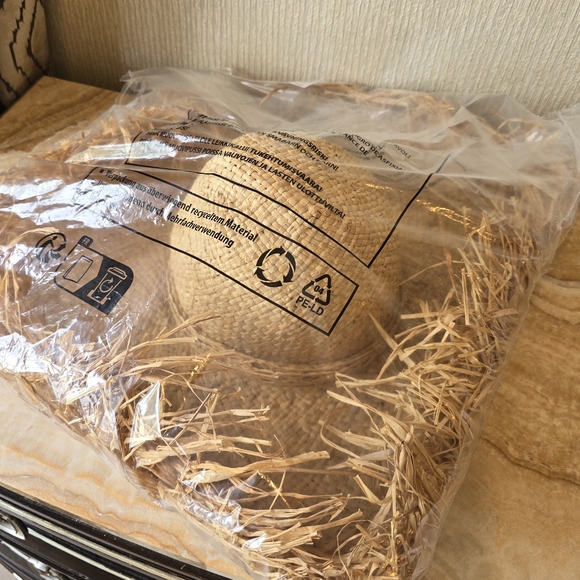 Gigi Burris Ete Straw Hat in Natural MSRP $398 - Picture 13 of 15